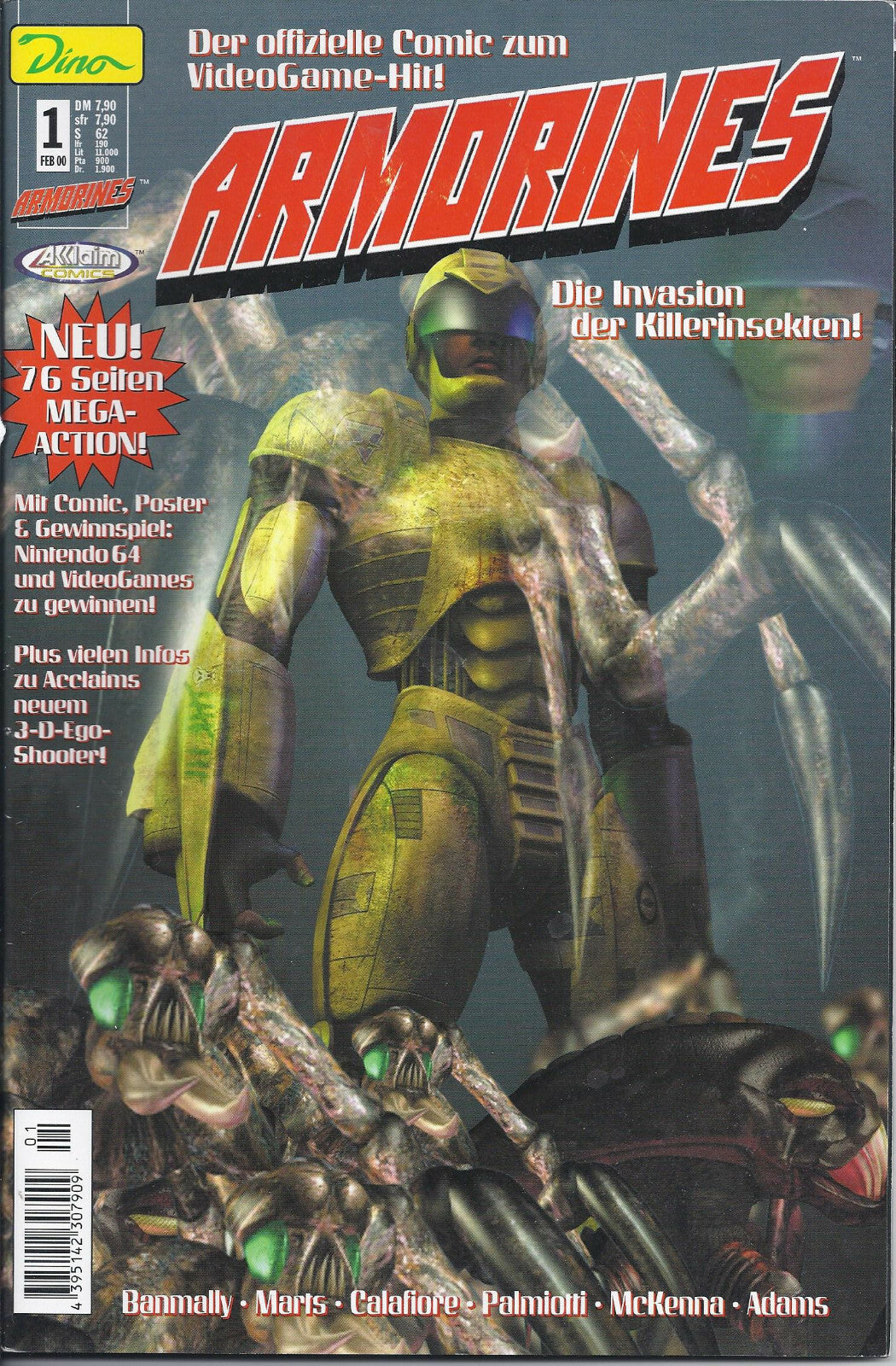 ARMORINES Titelseite