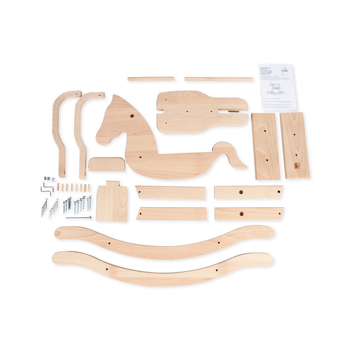 Rocking horse „Pinolino” with ring