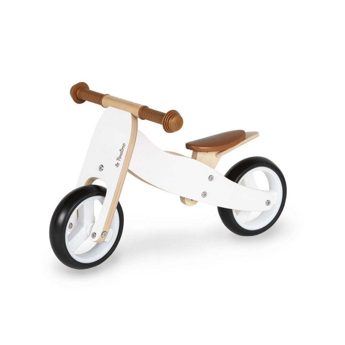 Mini tricycle „Charlie”, white/natural